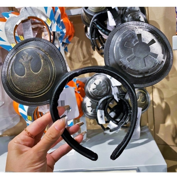 Minnie Mouse Faux Leather Ear Headband – Star Wars - Picture 4 of 6